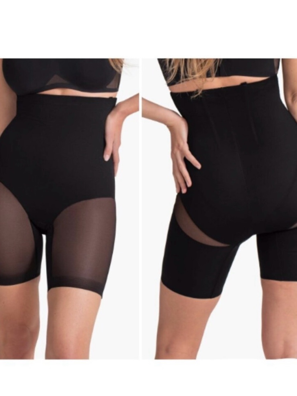 Honeylove NWT Superpower Short Vampire Black 2X